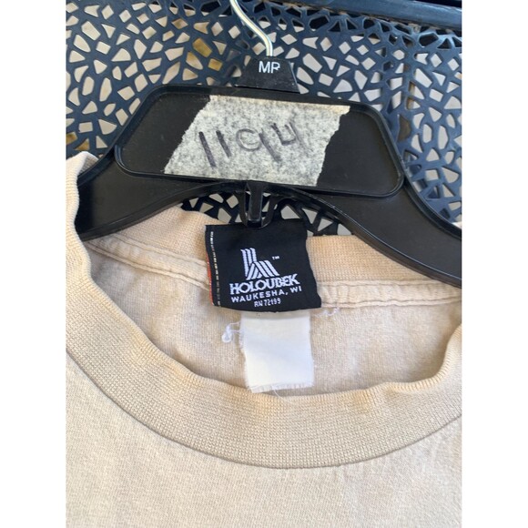 Vintage Y2K Harley Davidson Reno Nevada cream and black streetwear tee Size L - Picture 4 of 9